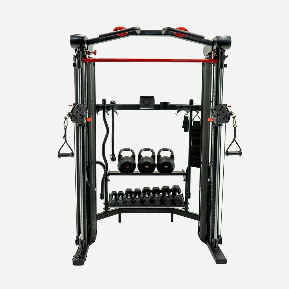 Inspire Fitness SF5 Smith Functional Trainer full view | Fitness Experience