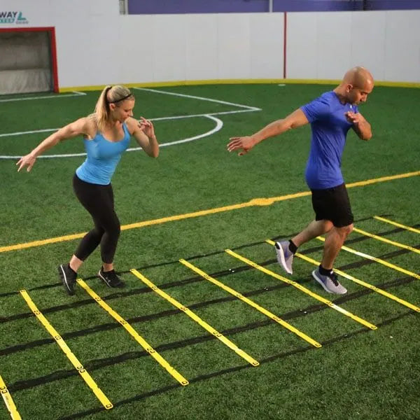 Prism Fitness Smart Modular Agility Ladder in use | Fitness Experience