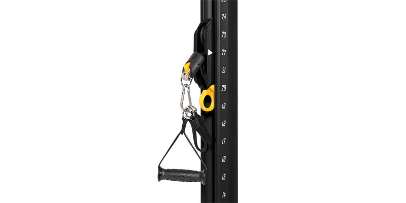 360° Adjustable Pulley System for Effortless Control