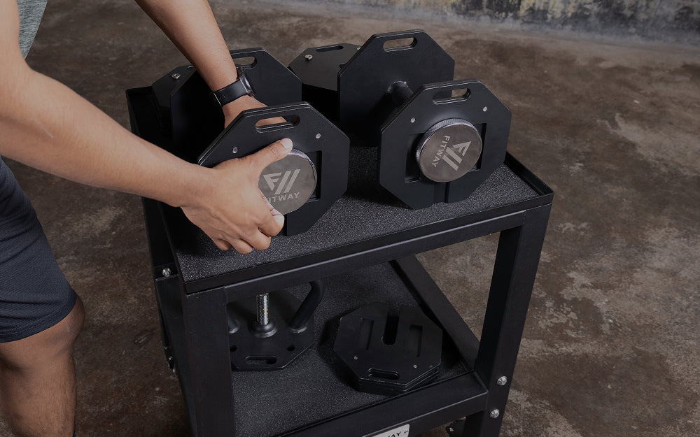 Adj. Dumbbell Rack