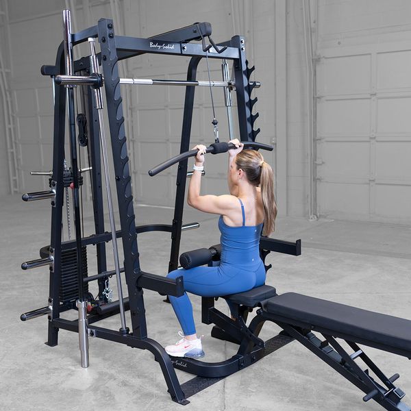 BodySolid GLA348QS Lat Attachment for Series 7 Smith Machine