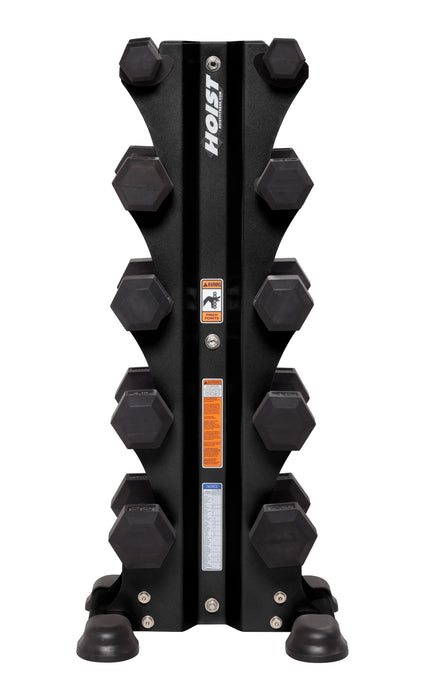 Hoist 5 Pair Vertical Dumbbell Rack (Rack Only)
