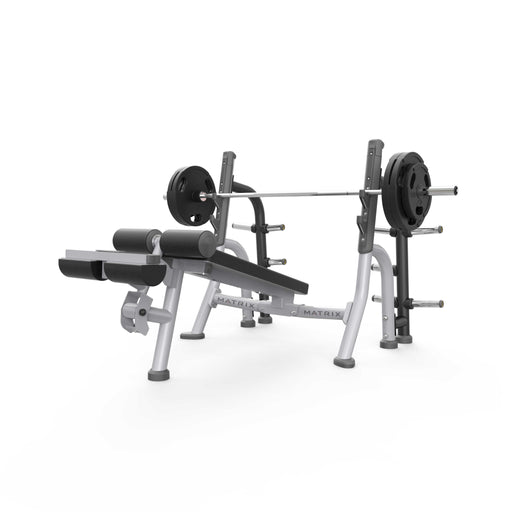 Matrix Fitness Magnum Olympic Decline Bench | Fitness Experience