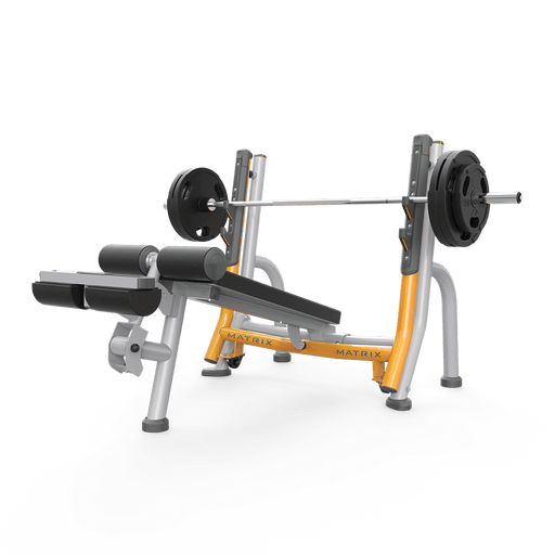 Matrix Fitness Magnum Breaker Olympic Decline Bench | Fitness Experience