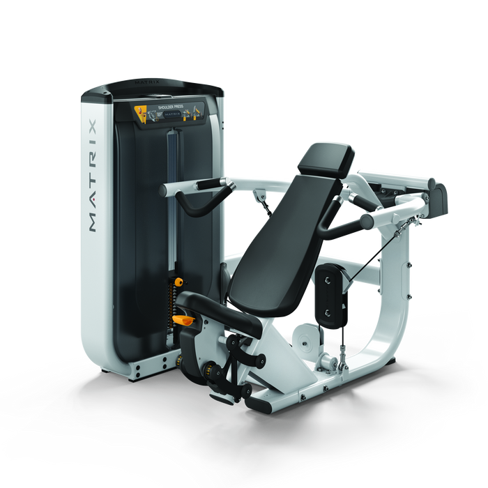 Matrix Fitness Ultra Base Trim Converging Shoulder Press | Fitness Experience