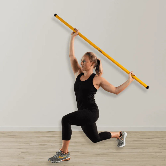 Prism Fitness Smart Mobility and Recovery Training Bundle view of weighted smart stick | Fitness Experience