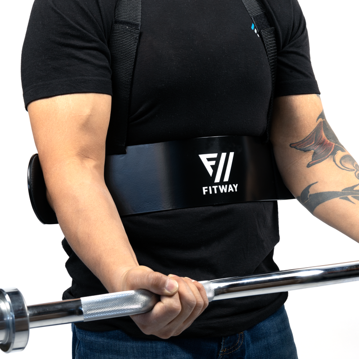 Fitway Equip. Bicep Bomber view in use | Fitness Experience