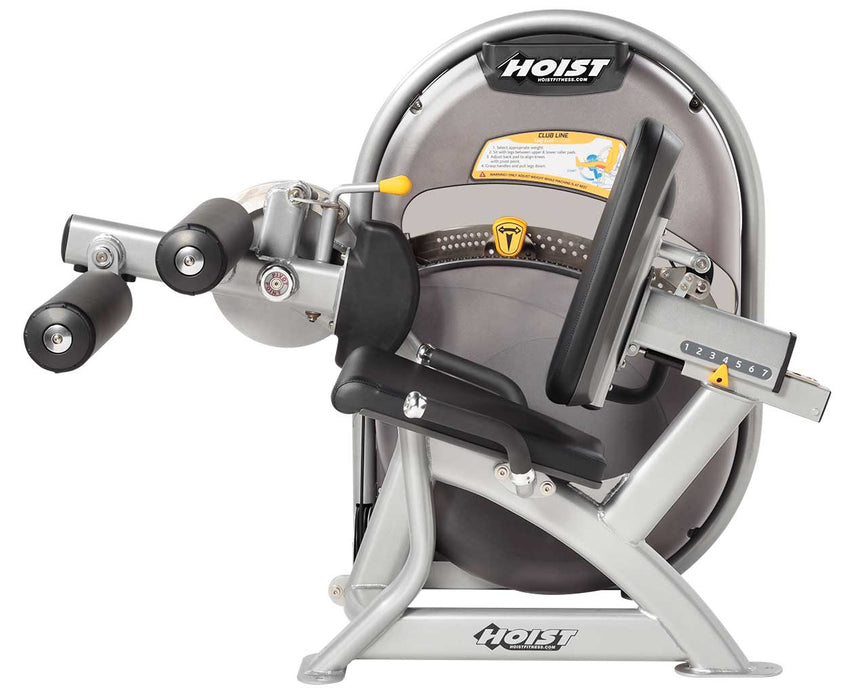 Hoist Clubline Leg Curl side view | Fitness Experience