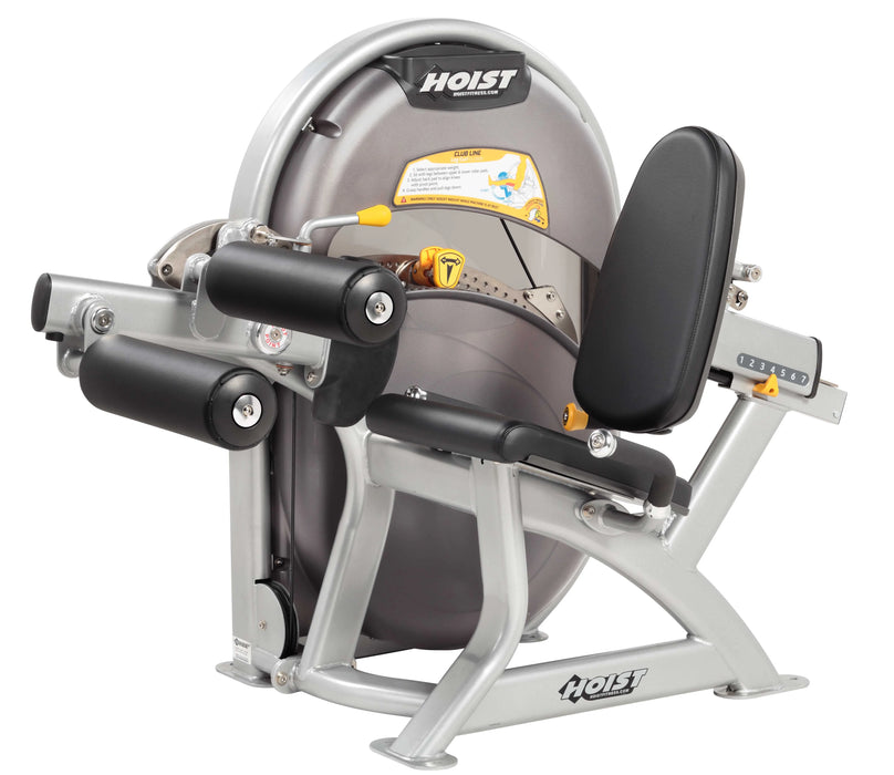 Hoist Clubline Leg Curl full view | Fitness Experience