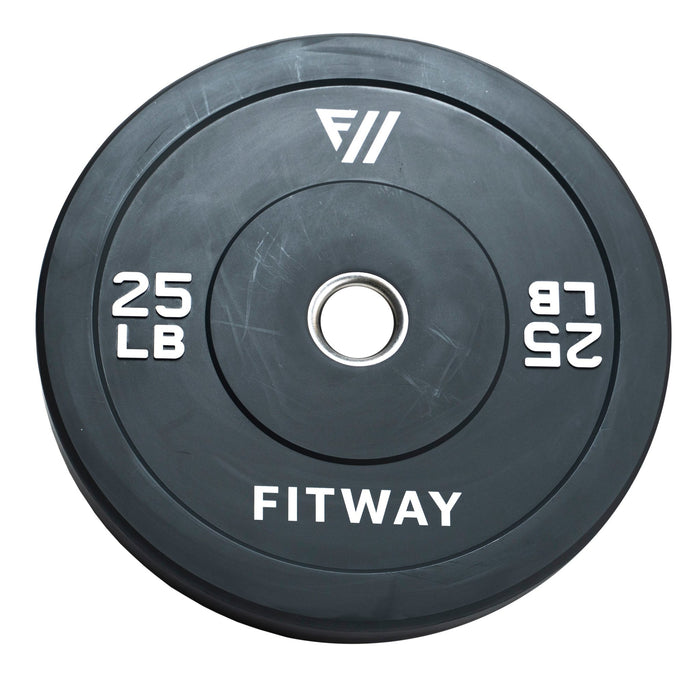 25lb Olympic Rubber Bumper Plate