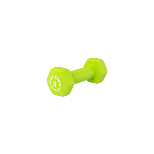 Bodysolid Green 3lb Neoprene Dumbbell | Fitness Experience