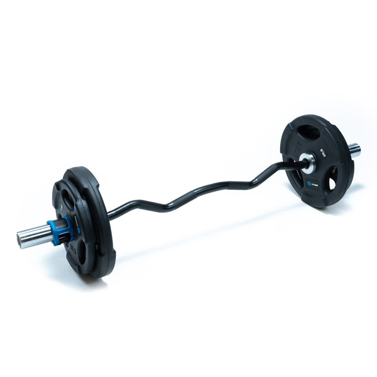 Curl Bar &amp; Weight Plate Package