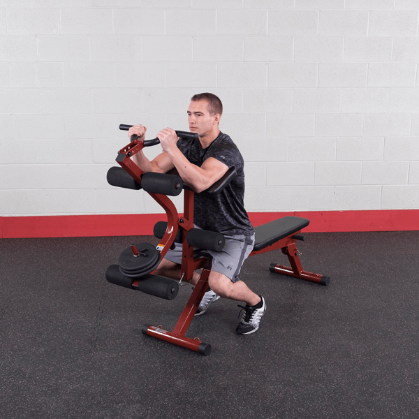 BodySolid BFPL10 Leg Developer & Preacher Curl Attachment - Fitness Experience