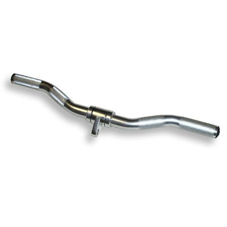 Inspire Fitness Aluminum EZ Curl Bar full view | Fitness Experience