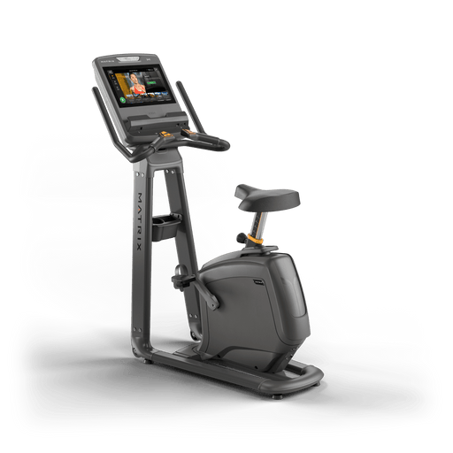 Matrix Fitness Lifestyle Upright Cycle with Touch Console full view | Fitness Experience
