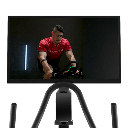 Matrix ICR50 with IX Display view of console  | Fitness Experience