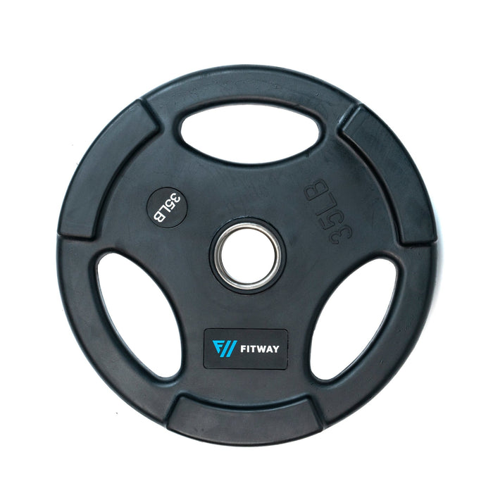 Premium Rubber Coated Olympic Plates