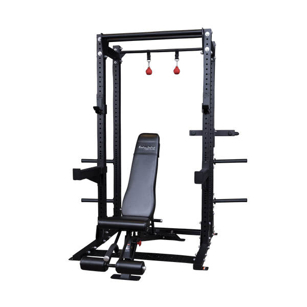 SPR500BACKP4 Extended Half Rack Package - Fitness Experience