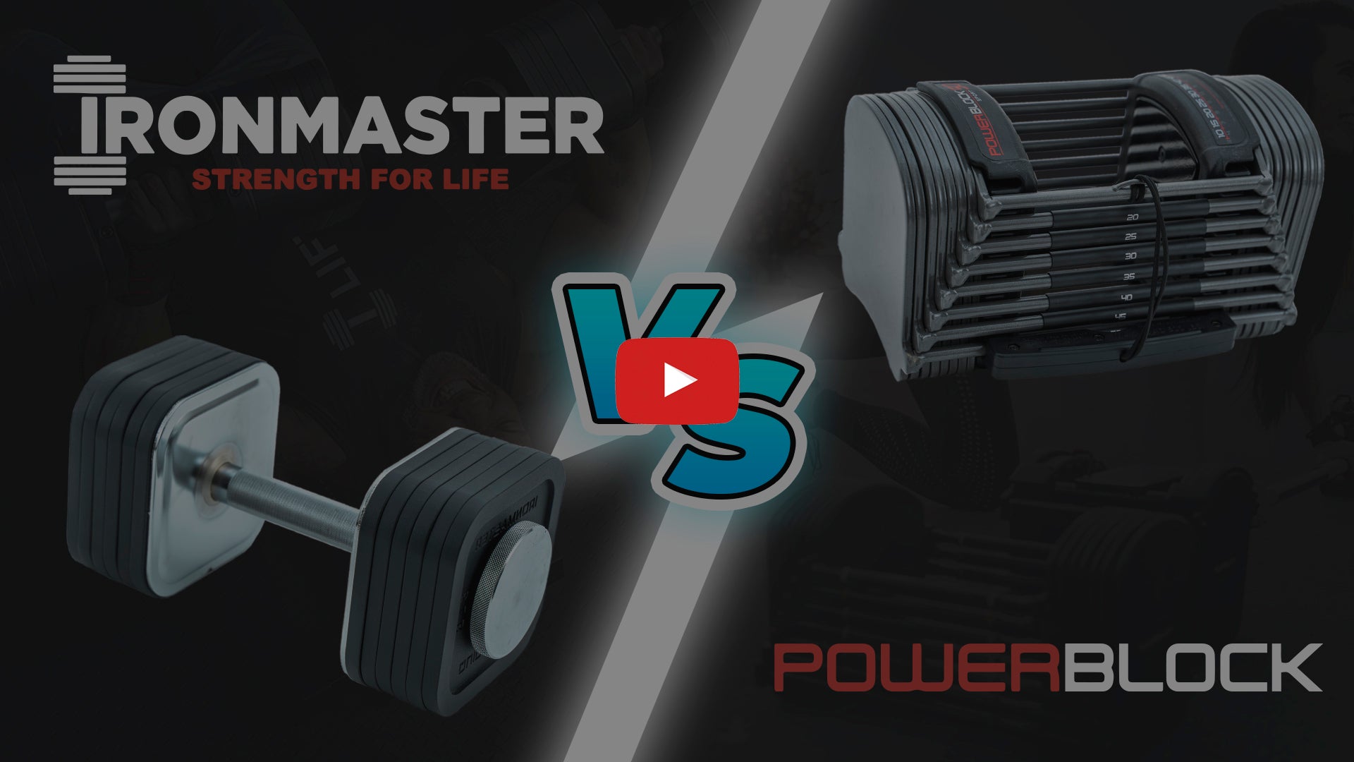 Powerblock VS. Ironmaster Adjustable Dumbbells