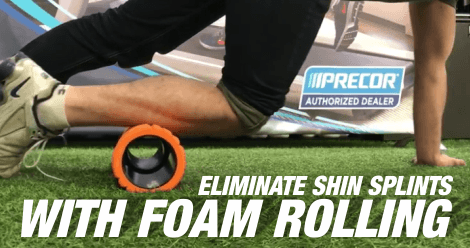 shin splint foam rolling schedule table