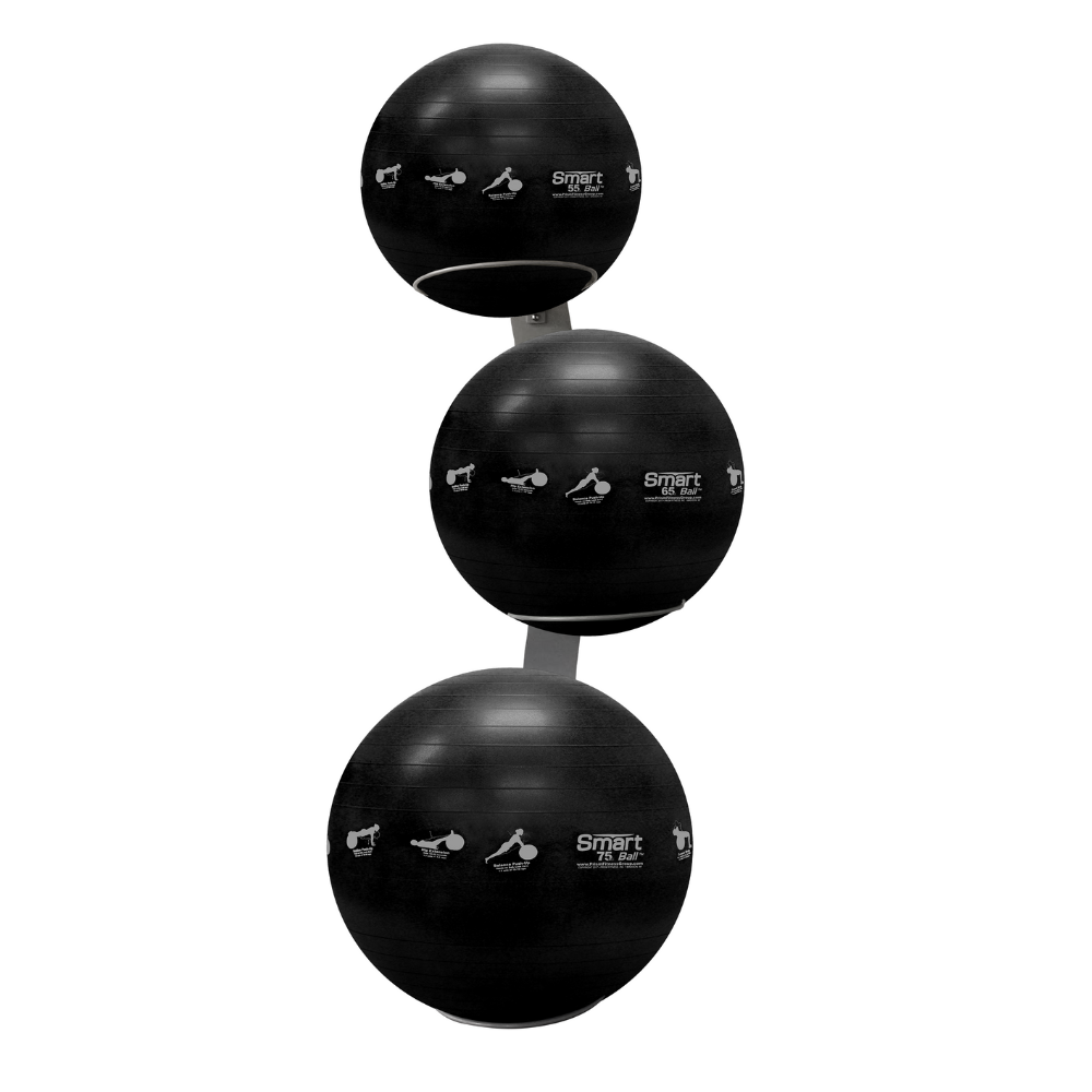 Self-Guided Stability Ball Rack, Wall Mounted | Fitness Experience