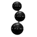Prism Fitness Studio Line Self-Guided Stability Ball Rack, Wall Mounted Rack | Fitness Experience