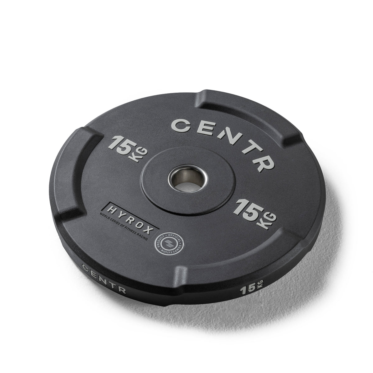 Centr x Hyrox Competition Edge Bumper Plate 15kg