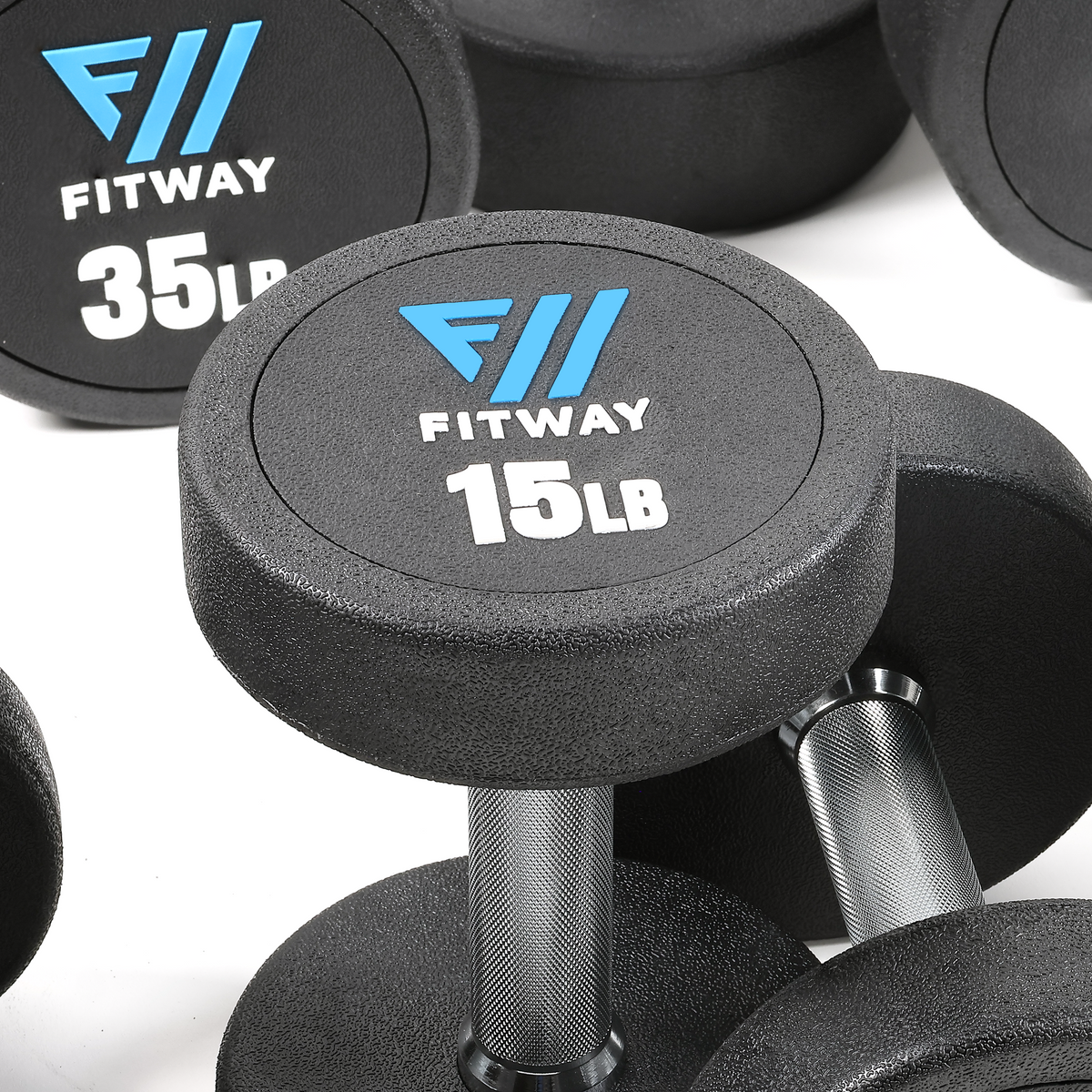 Fitway Pro Commercial Dumbbells 5-50LB Set