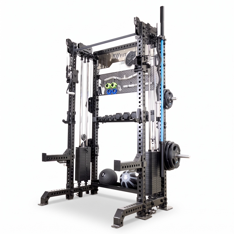 Fitway Deluxe Functional Half Rack