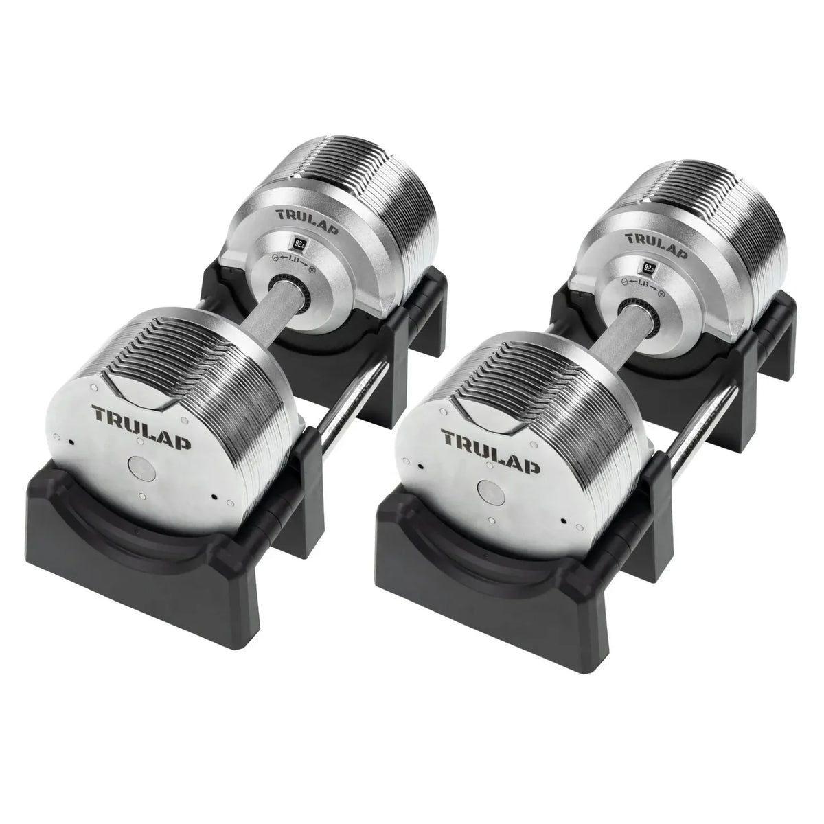 TRULAP 92lb Adjustable Dumbbell Set