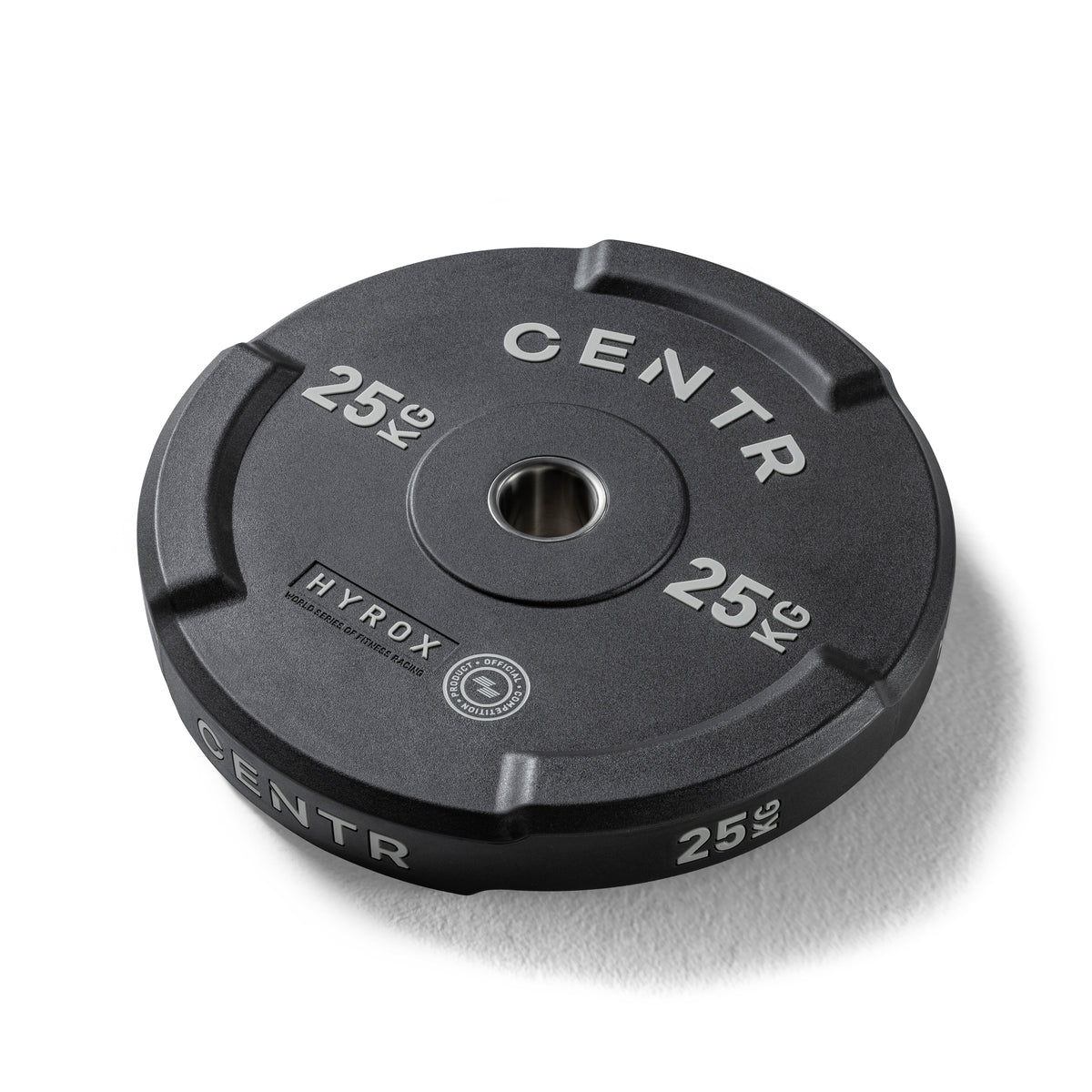 Centr x Hyrox Competition Edge Bumper Plate 25kg — Fitness Experience