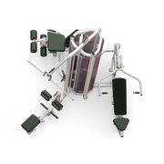 Matrix Fitness Varsity 3-Stack Multi-Gym overhead view | Fitness Experience