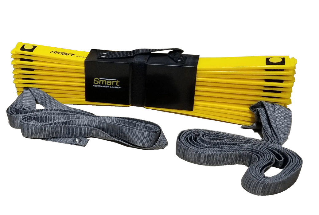 Prism Fitness Smart Modular Acceleration Ladder packed away view | Fitness Experience