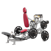 Hoist Fitness RPL-5356 Hack Squat/Dead Lift/Shrug with red upholstery | Fitness Experience