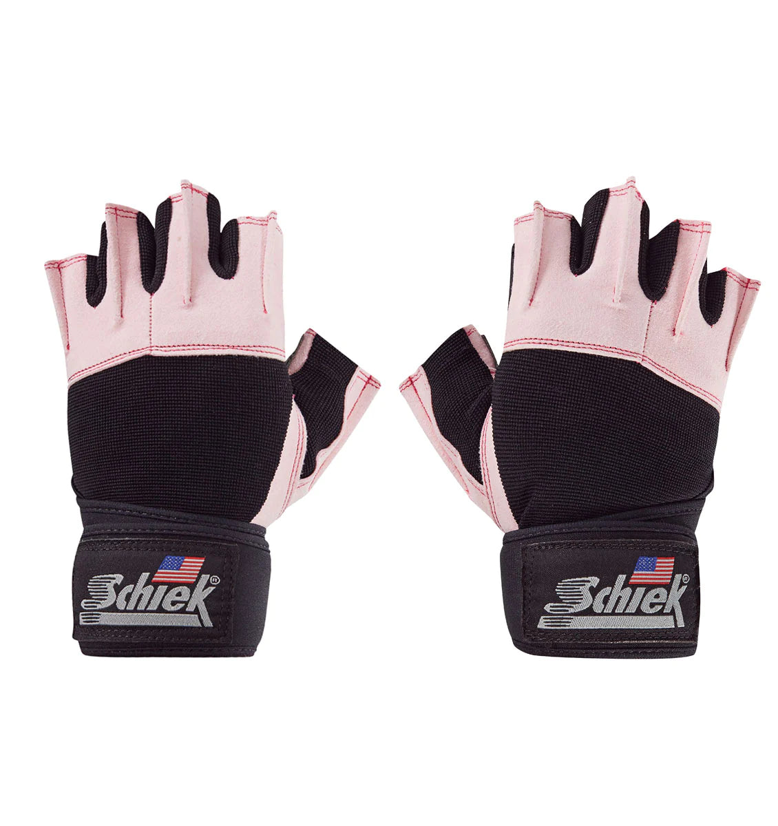SCHEIK PINK PLATINUM SERIES LIFTING GLOVES WITH WRIST WRAPS | FITNESS EXPERIENCE
