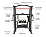 Inspire Fitness SF5 Smith Functional Trainer with descriptions | Fitness Experience