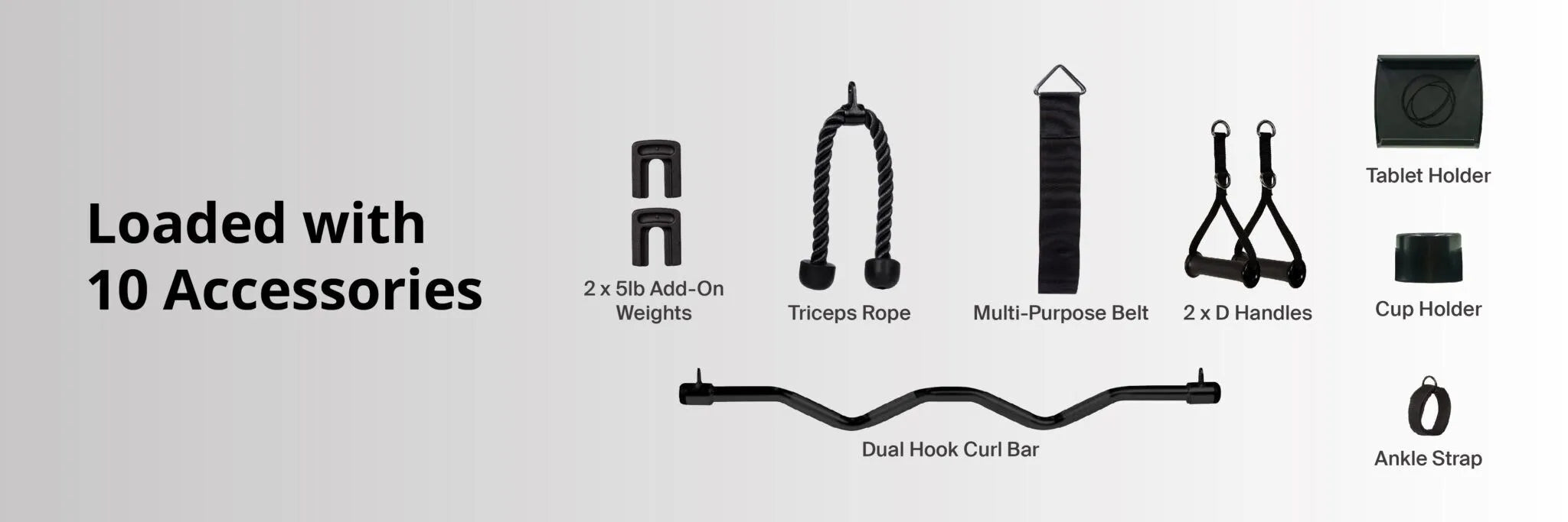 Inspire Fitness SF5 Smith Functional Trainer accessories | Fitness Experience