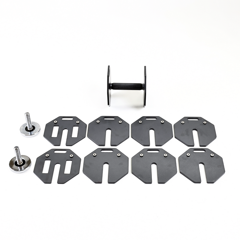 FITWAY 50lb Adjustable Dumbbell Pair