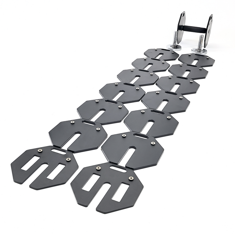 FITWAY 80lb Adjustable Dumbbell Pair