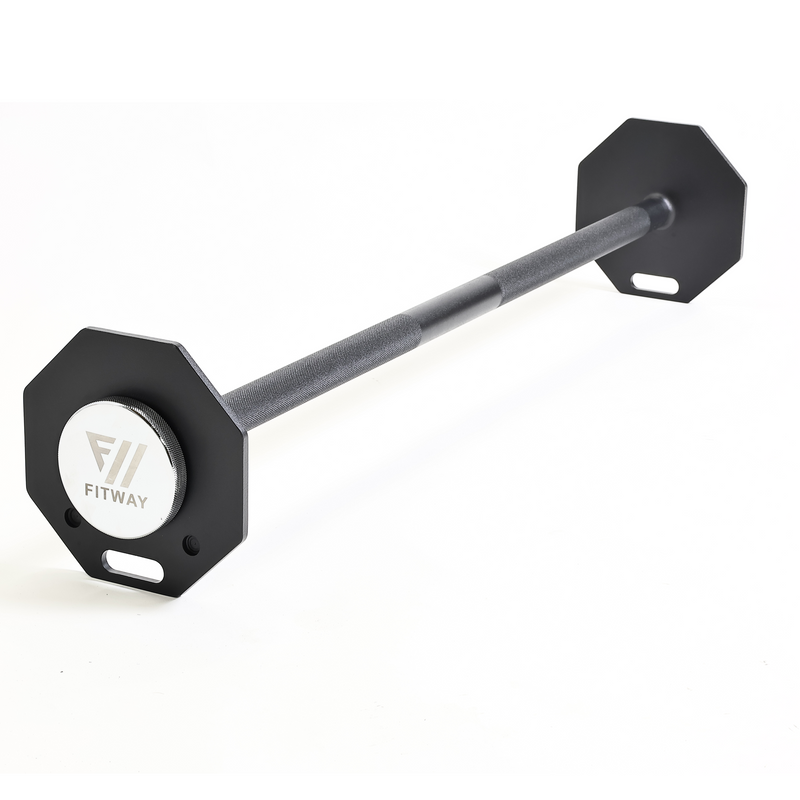 Fitway Barbell for Adjustable Dumbbell Set
