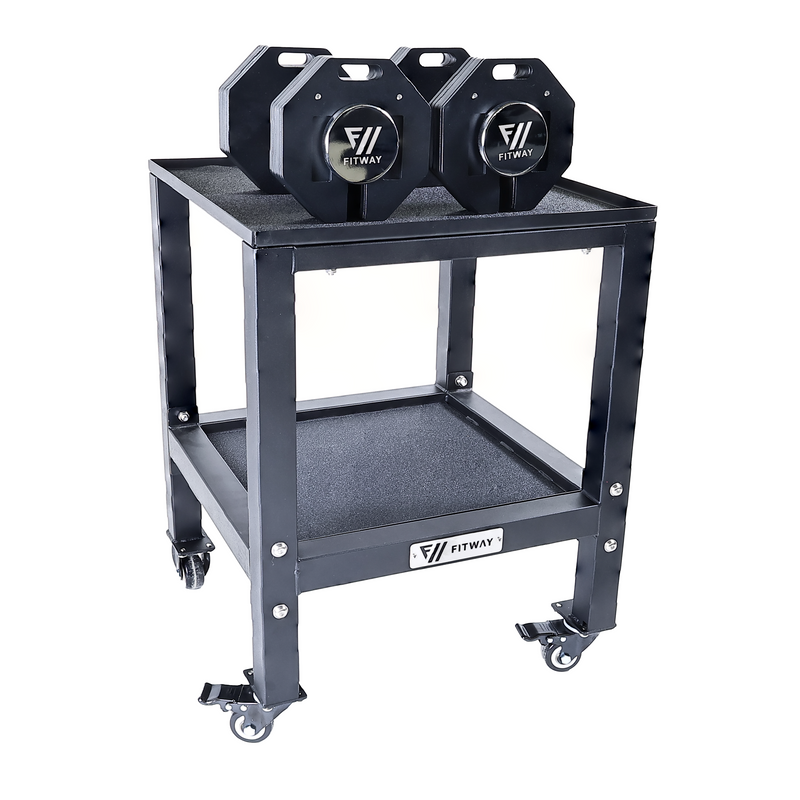 FITWAY Adjustable Dumbbell Rack