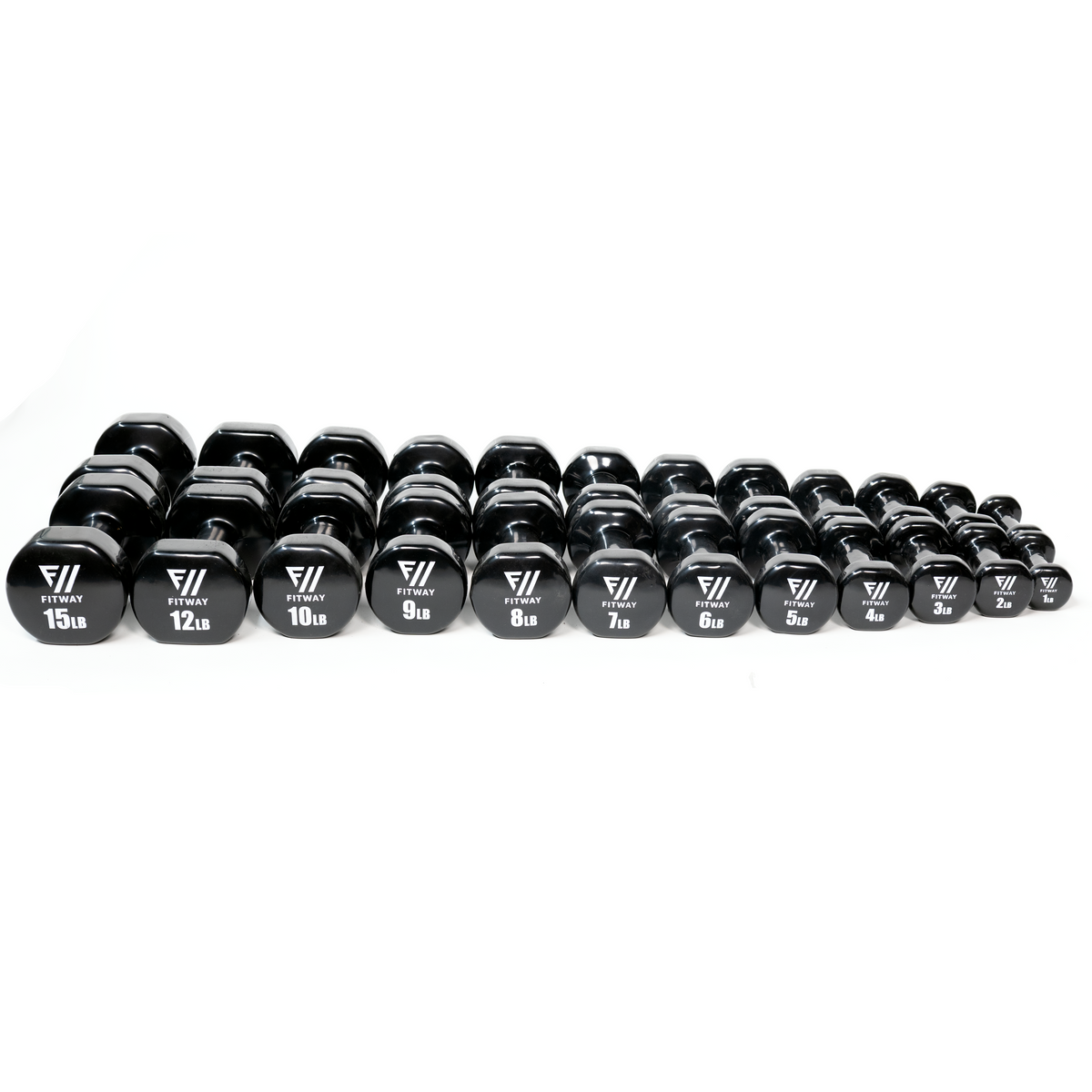 Fitway Vinyl Dumbbell - 10lb.