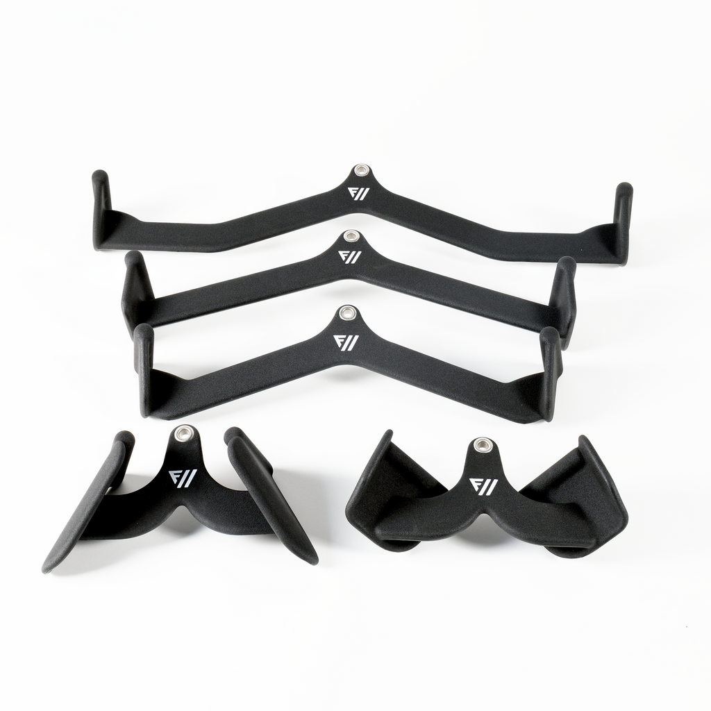 Fitway Cable Attachment Set Rubber Coated Fitness Experience