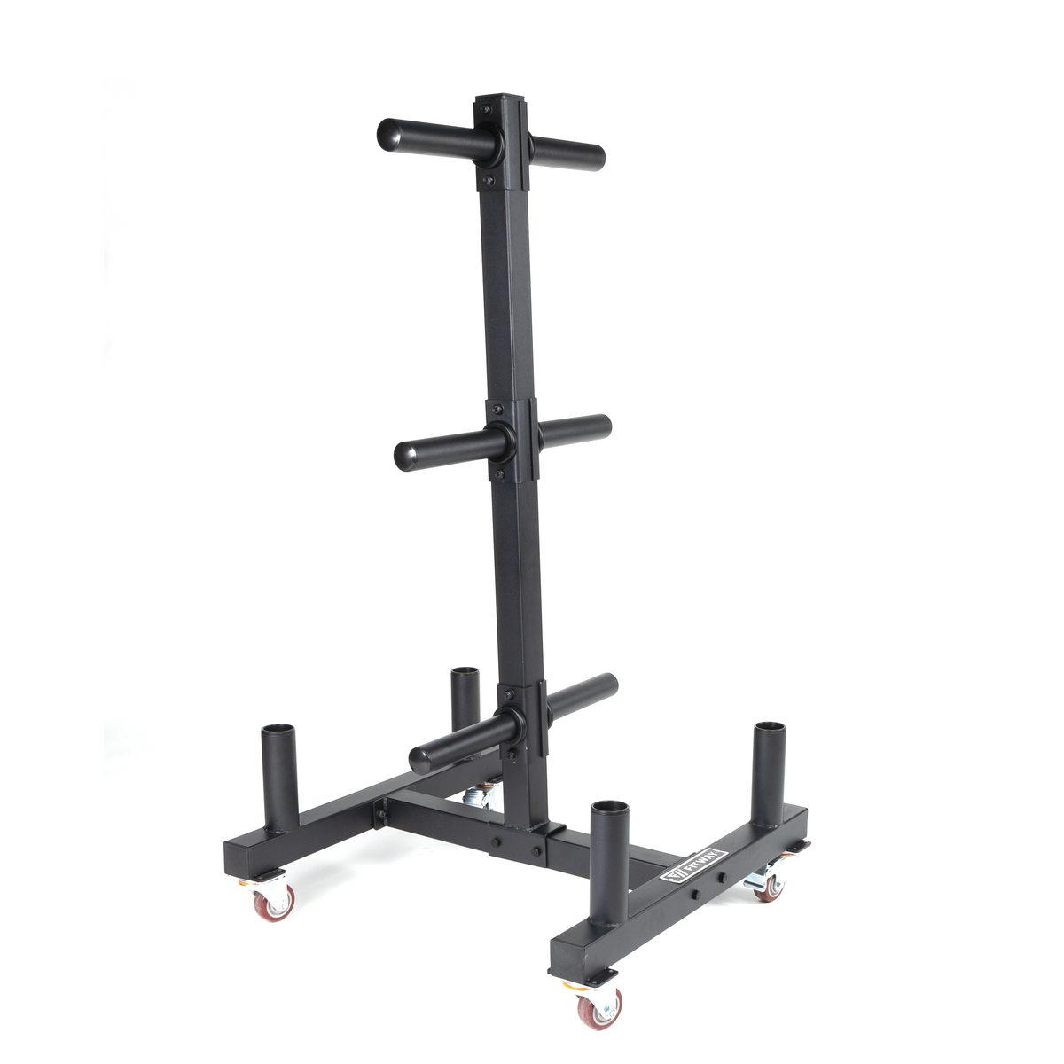 Fitway Bumper Plate Rack with Wheels