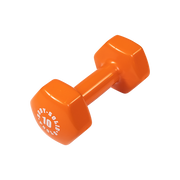 Bodysolid Orange 10lb Vinyl Dumbbell  | Fitness Experience