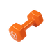 Bodysolid Orange 10lb Vinyl Dumbbell  | Fitness Experience