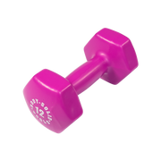 Bodysolid Magenta 12lb Vinyl Dumbbell  | Fitness Experience 
