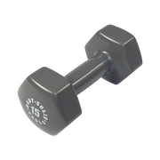 Bodysolid Gray 15lb Vinyl Dumbbell | Fitness Experience