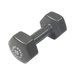 Bodysolid Gray 15lb Vinyl Dumbbell | Fitness Experience
