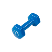 Bodysolid Blue 5lb Vinyl Dumbbell | Fitness Experience